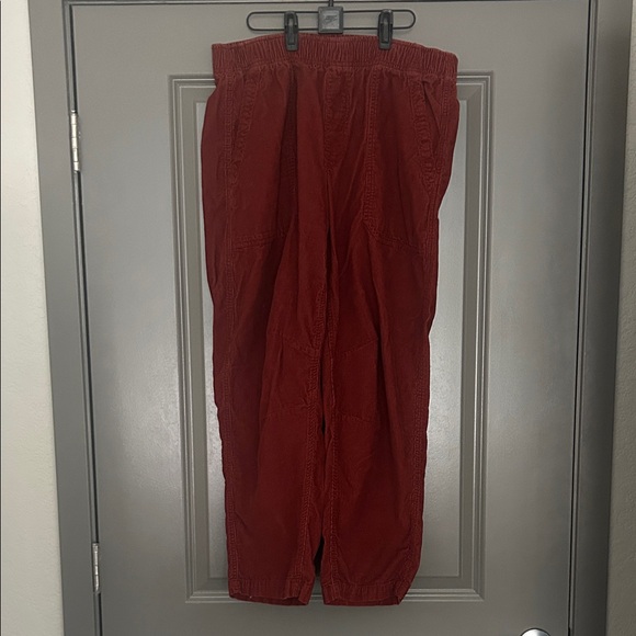 Corduroy Barrel Pants - Picture 1 of 5